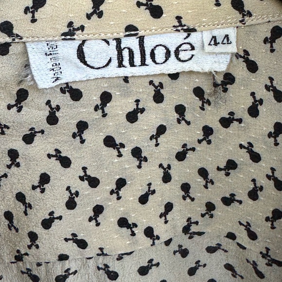 Chloe Vintage Silk blouse - Picture 2 of 5